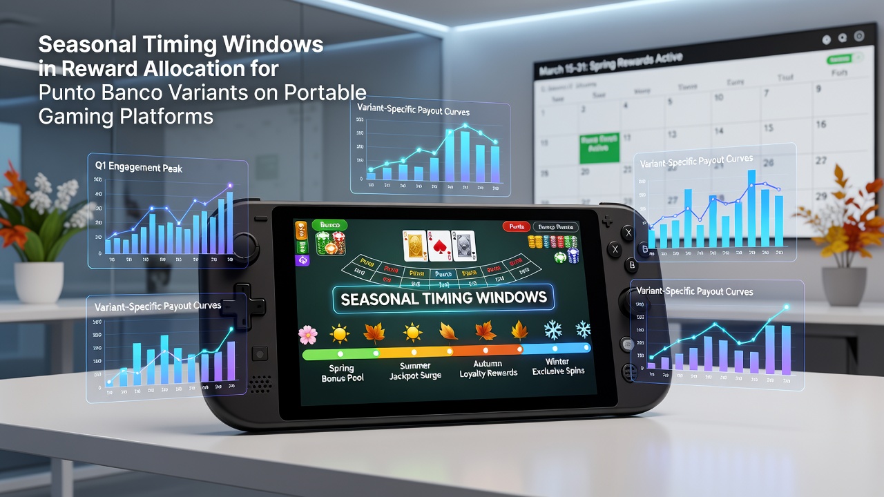 Portable device screen showing seasonal reward notifications for Punto Banco mobile variants